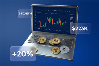 Technology visualisation of an AI automated trading system on Flexorio